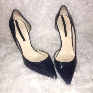 Snake Skin Pumps